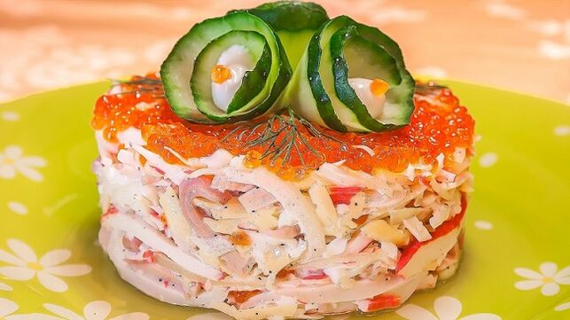 рэцэпт прыгатавання салаты для дыеты дзюкана